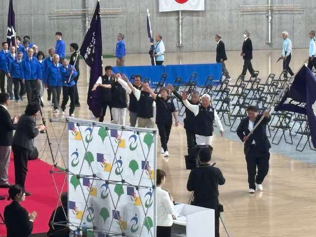 第７８回都東京都スポーツ大会及び第２６回東京都障害者スポーツ大会合同開会式が開催されました。
