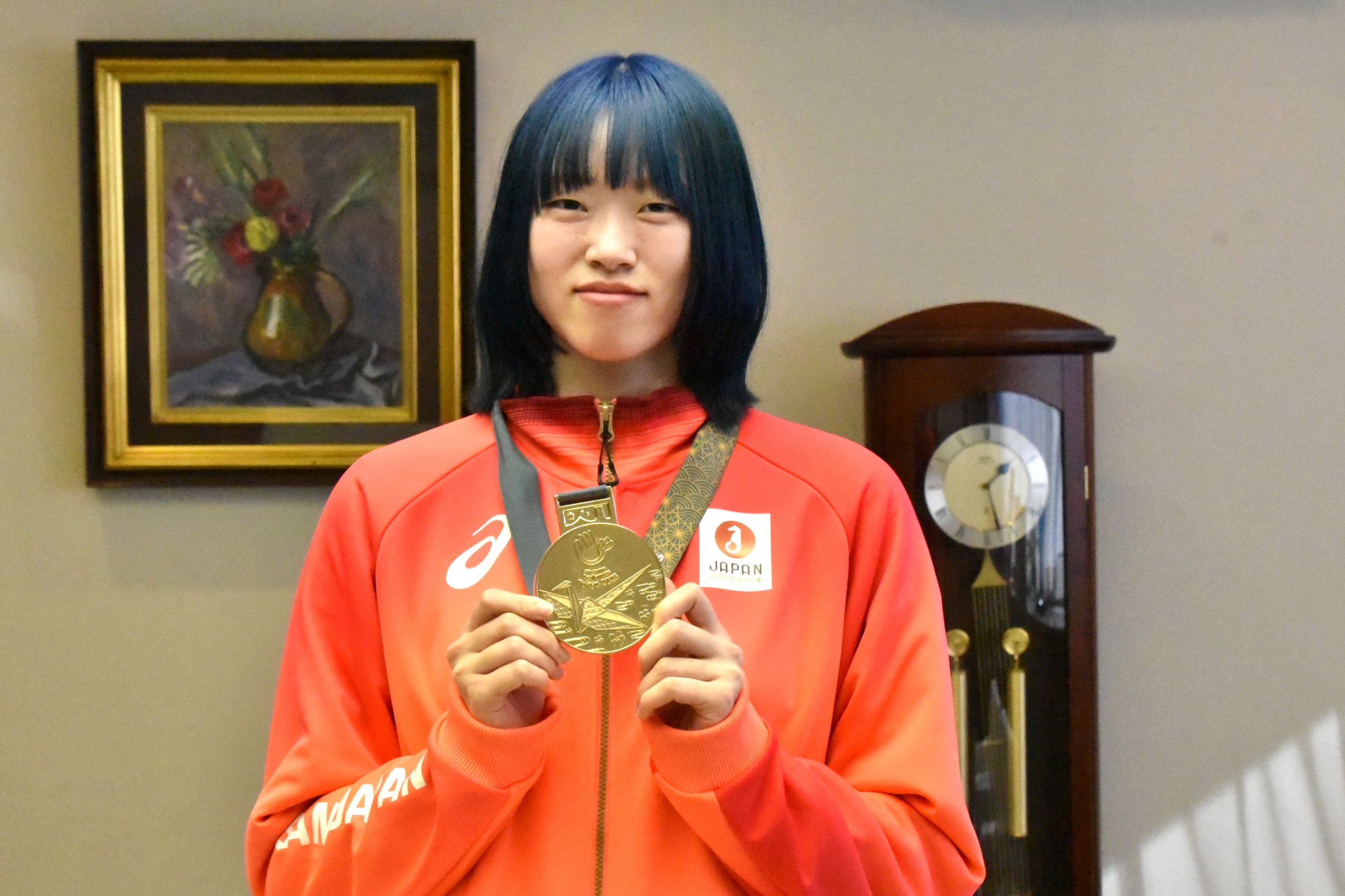 🏀東京2025デフリンピック金メダリスト！小鷹実春選手が墨田区長を表敬訪問