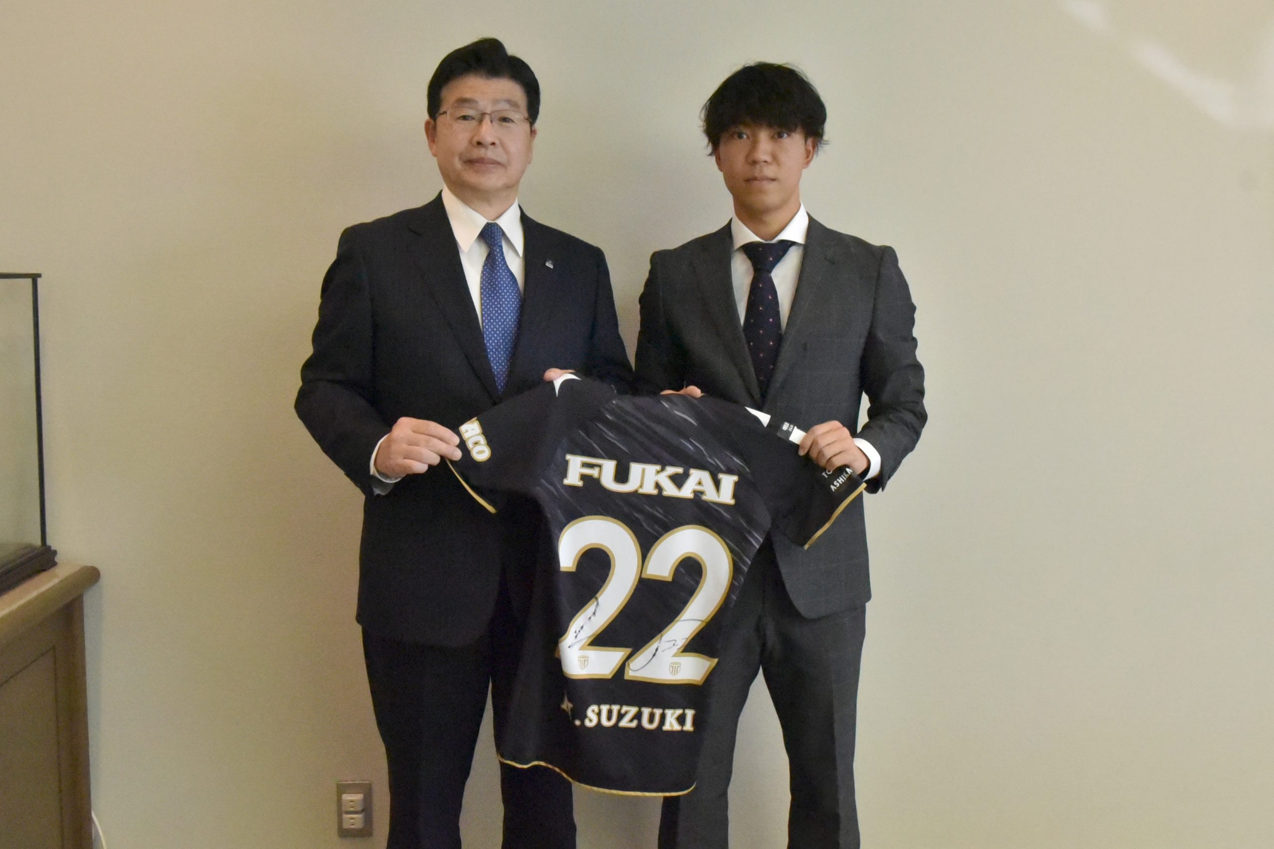 墨田区からJリーグへ　栃木シティーFC　22「鈴木　裕斗」選手　J2昇格報告